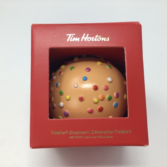 5 NEW Tim Hortons Timbit 2022 Christmas Tree Ornaments - Picture 4 of 7